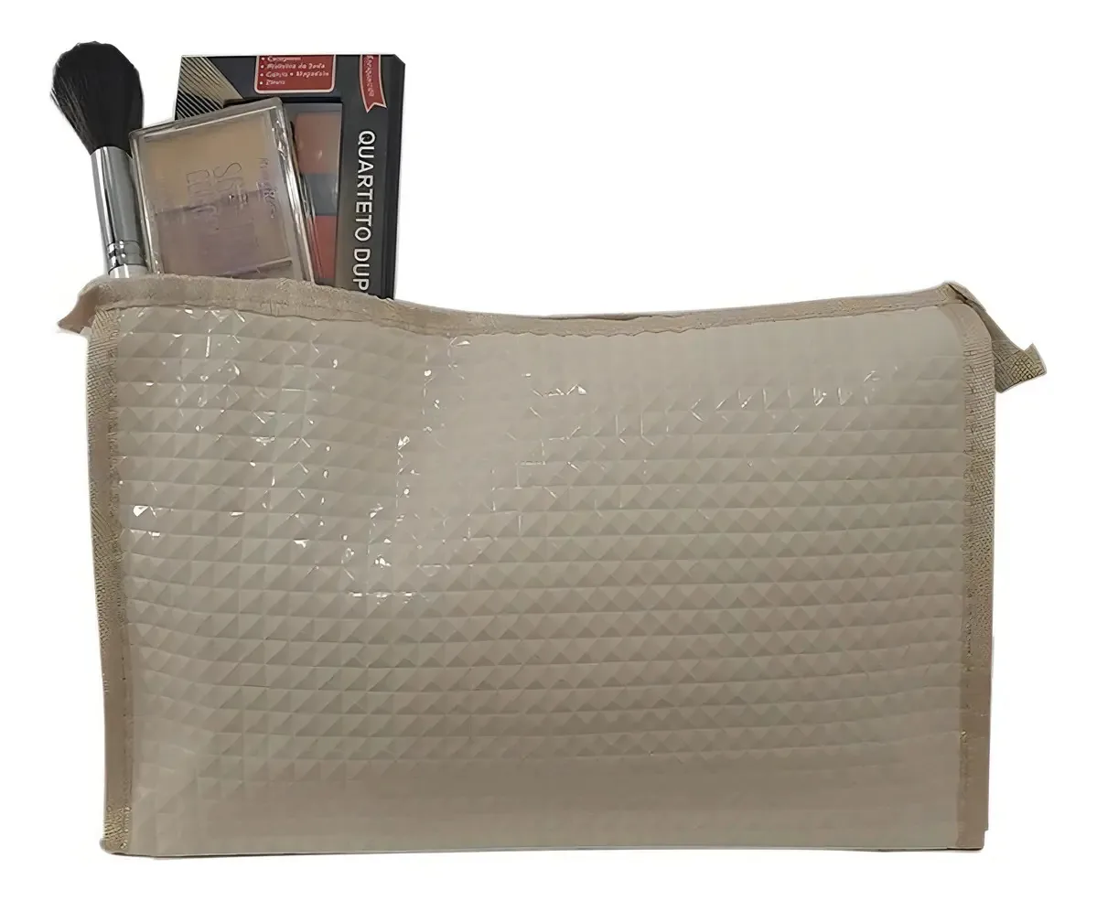 Necessaire Pedrinha Bege - Cisne
