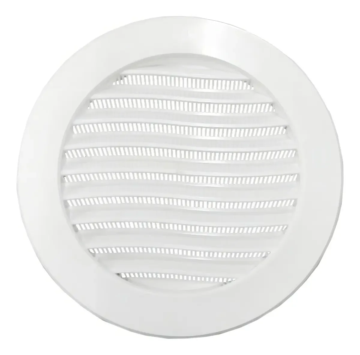 Grelha De Ventilação MBW 150mm Branca Tela Integrada Interna Externa