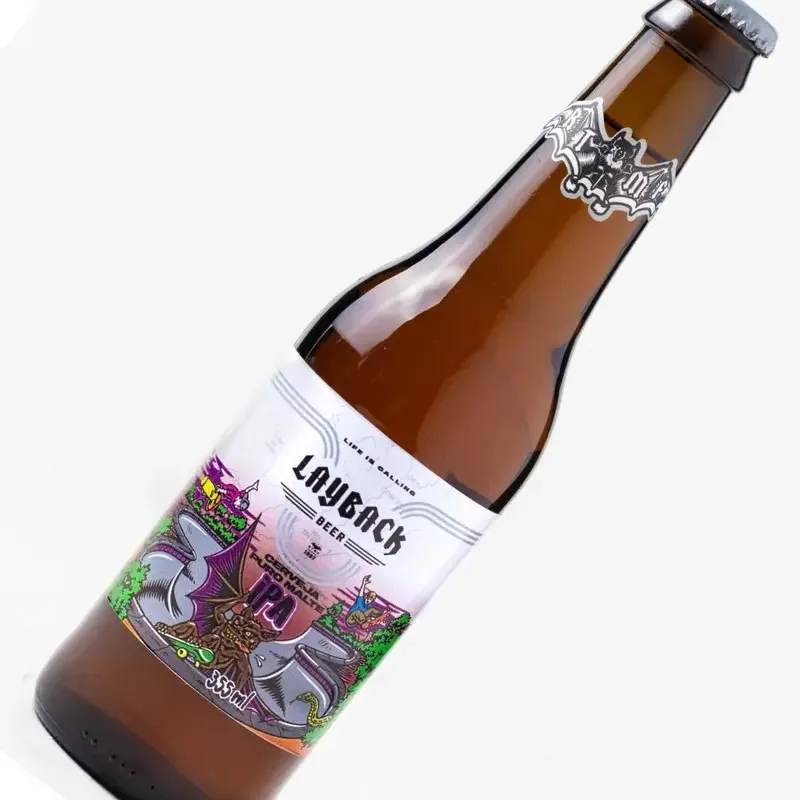 Cerveja Layback Ipa Garrafa 355ml