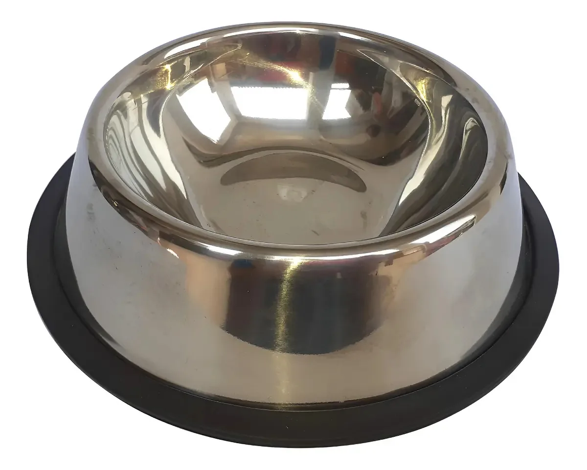 Comedouro Inox Antiderrapante 900ml