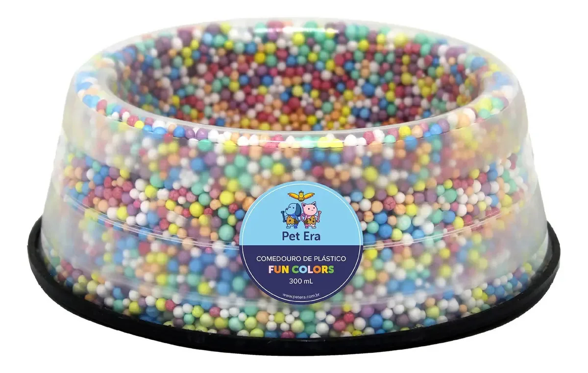 Comedouro Fun Colors 300ml