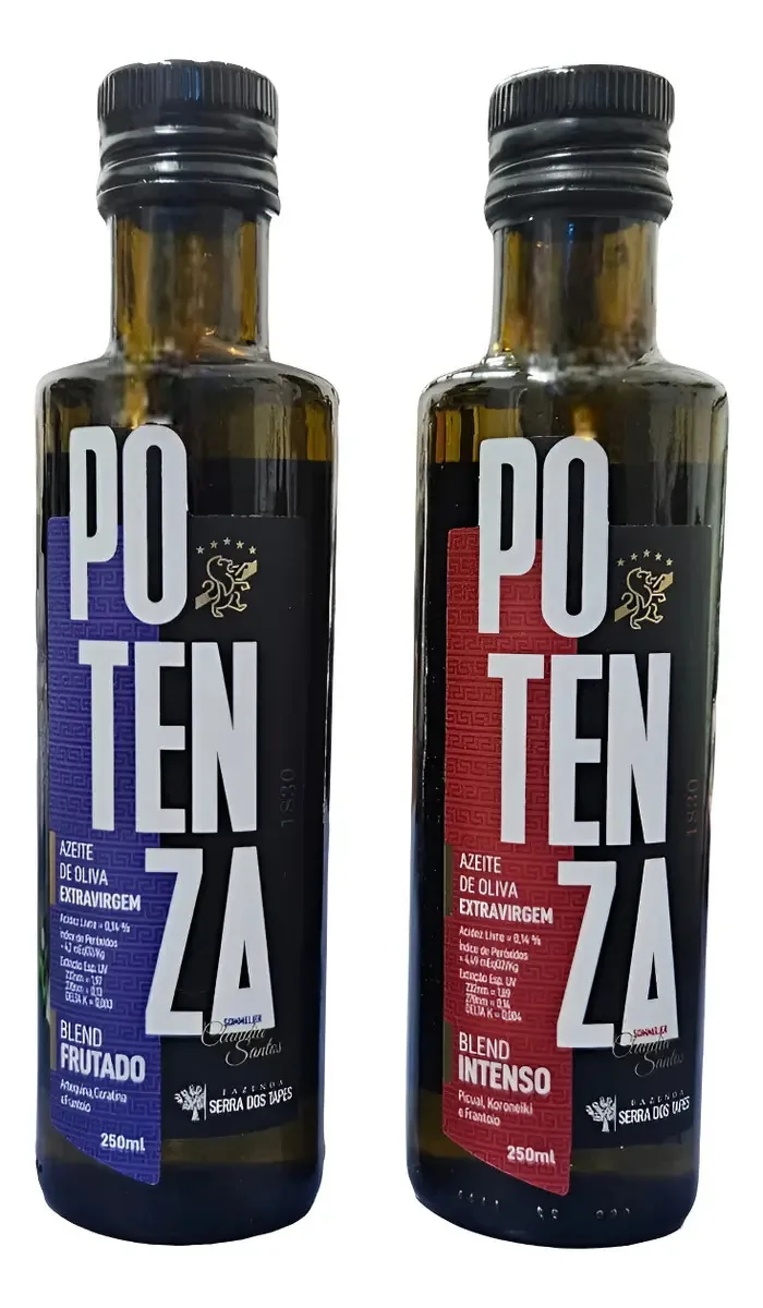Dupla Azeite Extra Virgem Potenza Intenso E Frutado 250ml