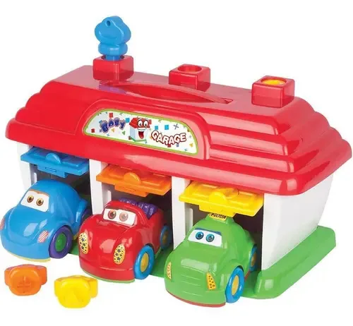 Baby Garagem Brinquedo Carros Infantil Bebê Big Star 577