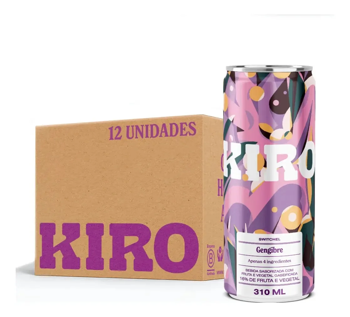 Bebida Kiro Gengibre 6 Unidades