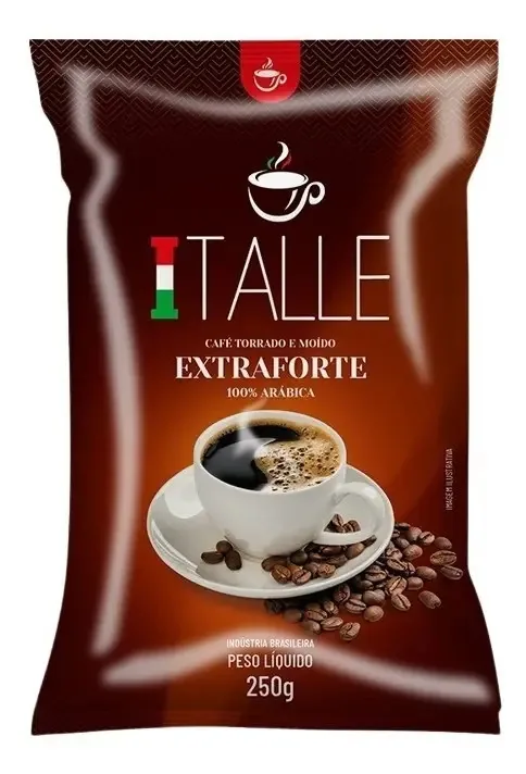 Café Torrado E Moído Extraforte Café Italle 250g