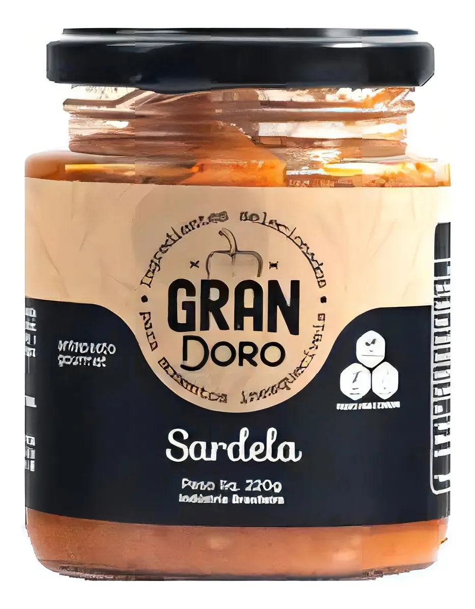 Sardela 220g - Grandoro
