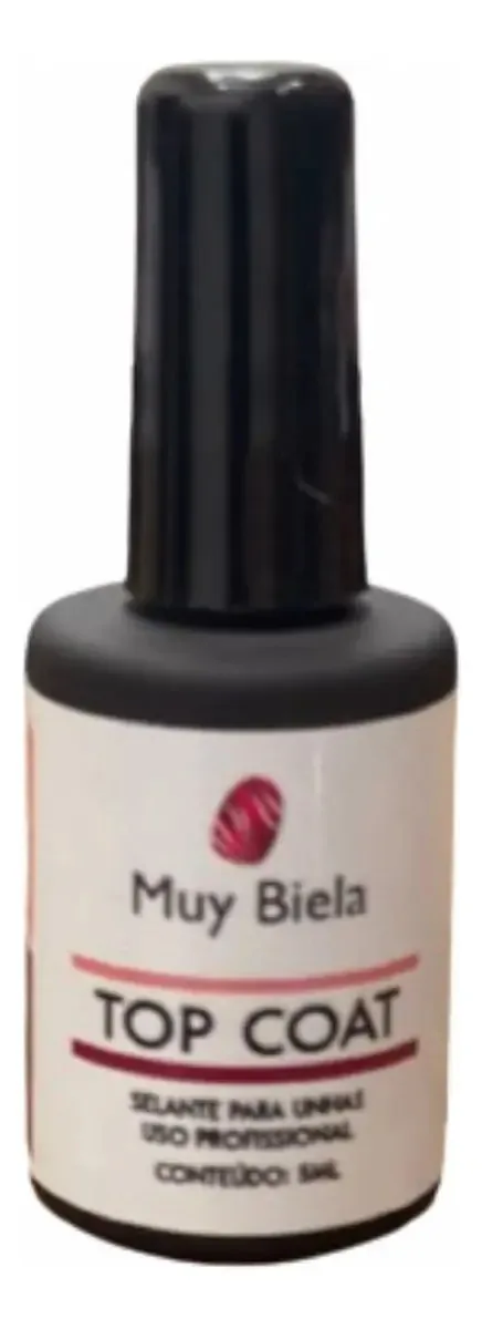 Gel Acabamento Unhas Muy Biela 10ml LED UV