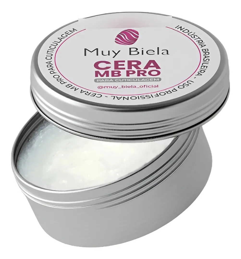 Cera Para Cuticulagem Muy Biela 10g Cuidados Unhas