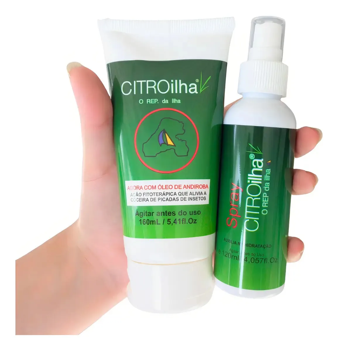 Repelente De Citronela Citroilha 120ml