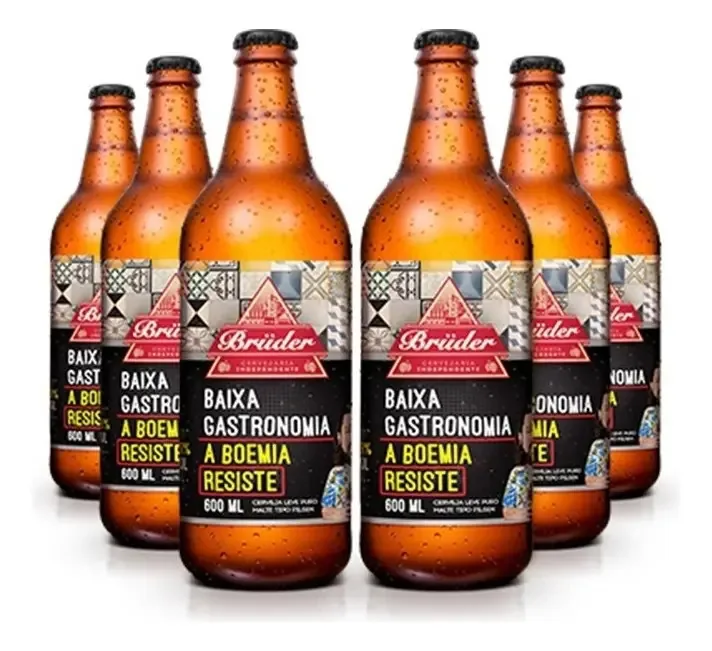 Bruder Baixa Gastronomia Sem Carboidrato 600ml - 6un