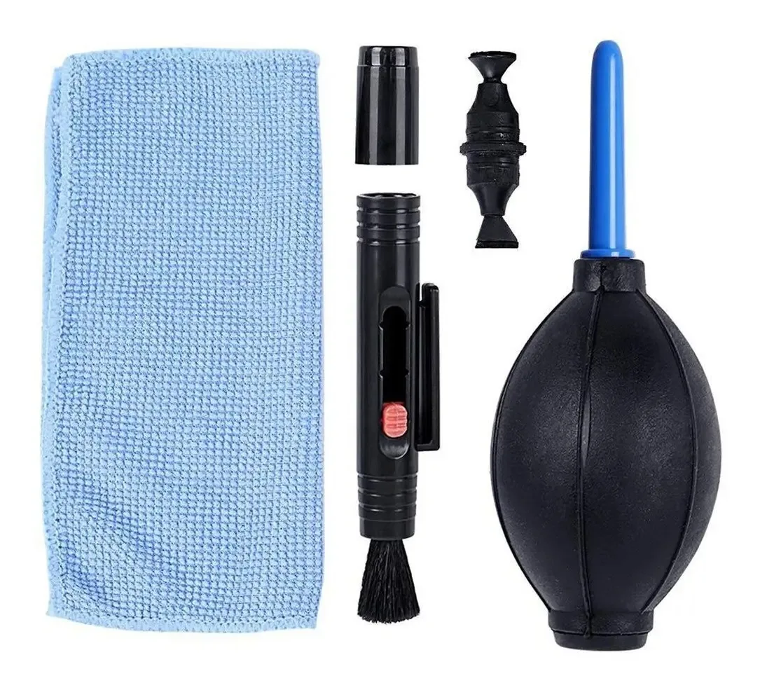 Kit Limpeza P/ Lente Ocular Telescopio Microscópio Binoculo