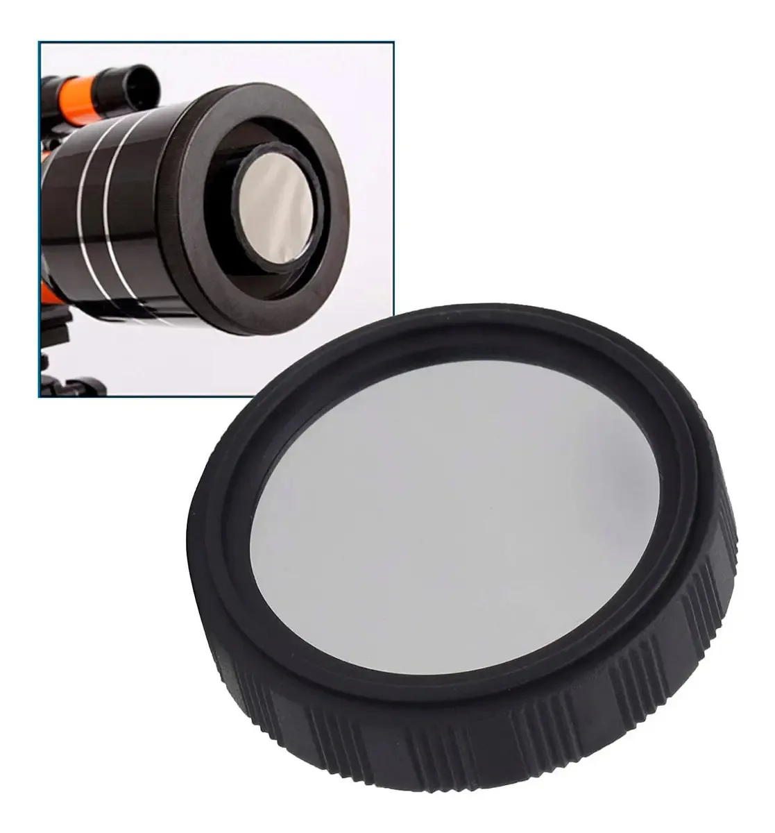 Filtro Solar Para Observar Sol Com Telescópio Mancha Solar