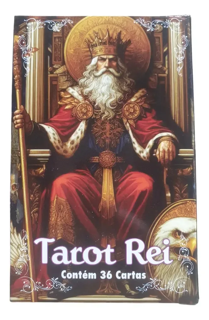Baralho 36 Cartas Tarot Rei Com Manual