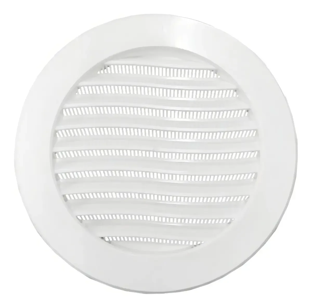Grade De Ventilação Redonda 100mm Grelha Com Tela