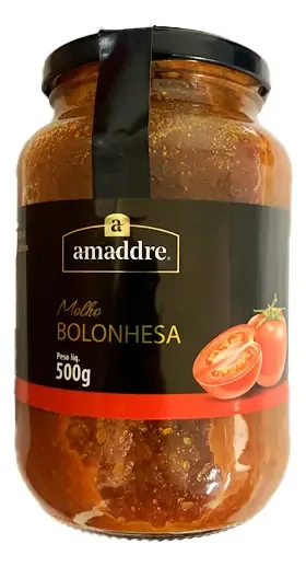 Molho Bolonhesa Artesanal Amaddre 500g