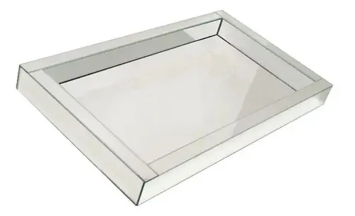 Bandeja Escócia Espelhada Decorativa - 40x60x05
