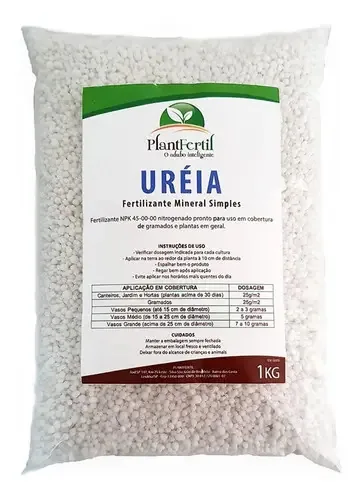 Fertilizante Plantfertil Uréia | 1kg