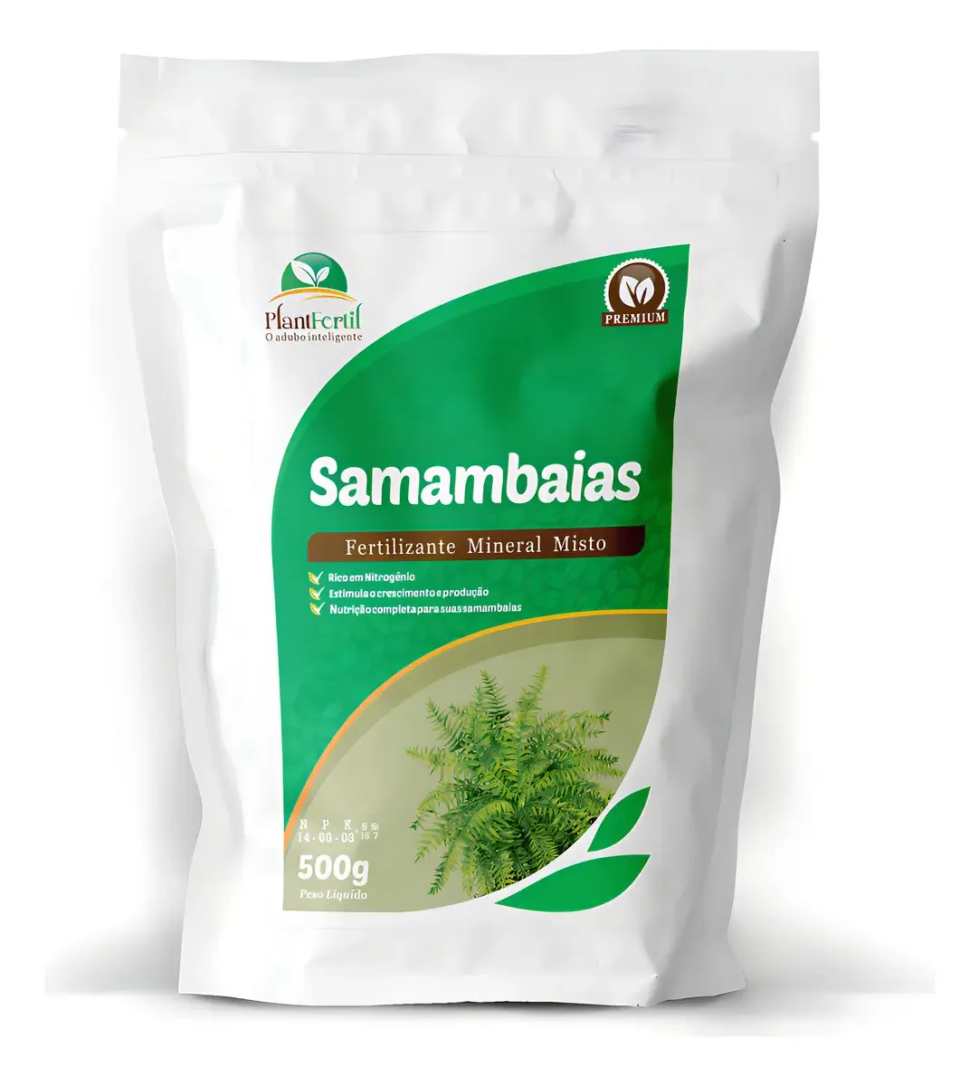 Adubo Fertilizante Plantfertil Samambaia - 500g