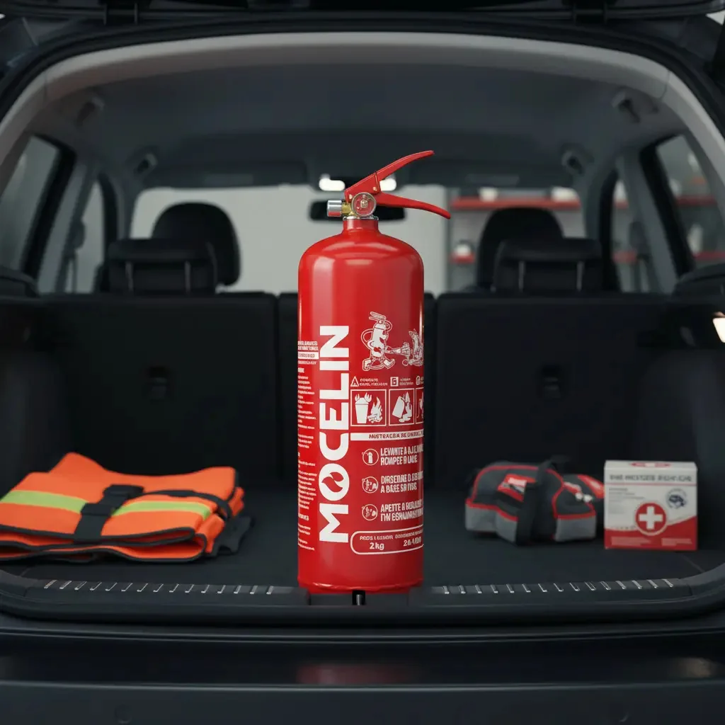 Extintor Veicular Pqs 2kg Abc
