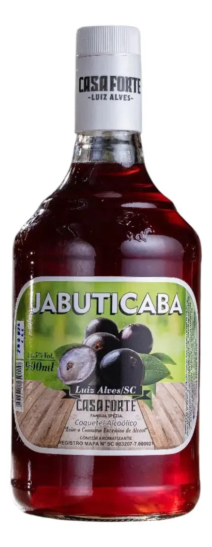 Coquetel De Jabuticaba Alcoólico Casa Forte - 900ml