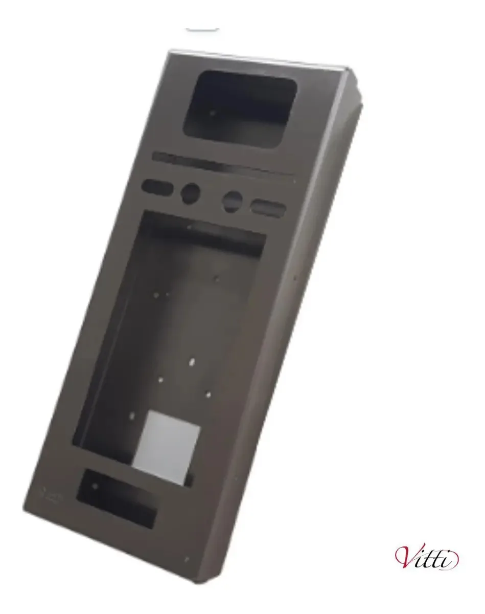 Proteção Inox Antivandalismo Para Leitor Facial 32x13h