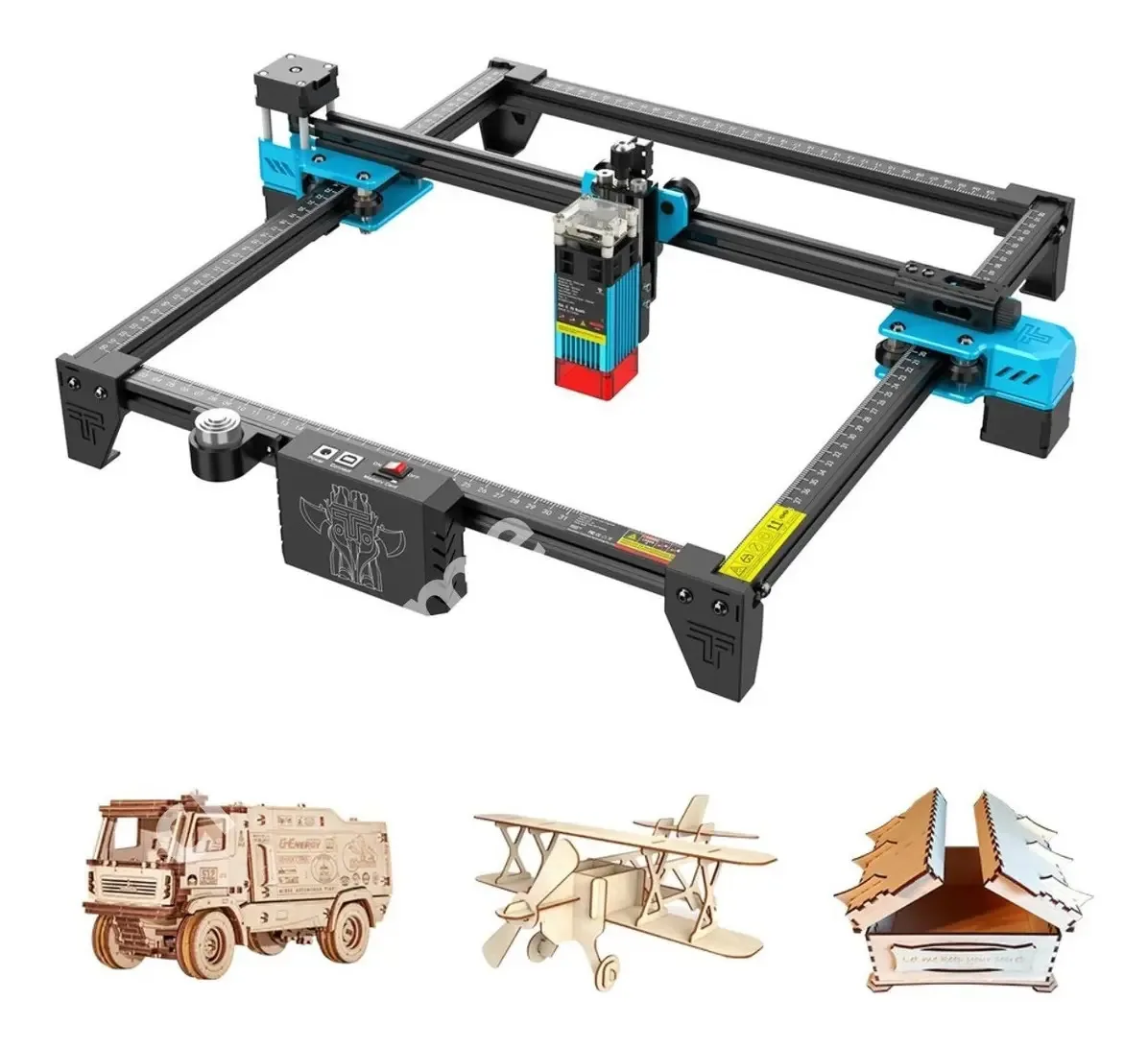 Impressora Laser Corte Cnc Gravadora 40w 300x300mm Wifi