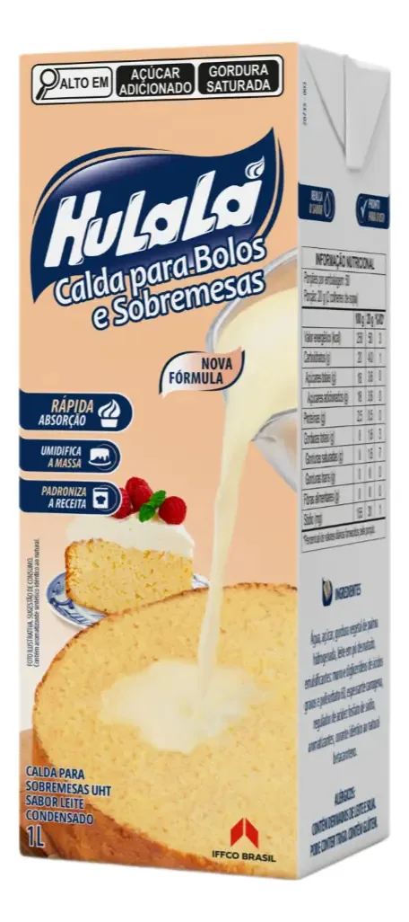 Calda P.bolos Sobremesas Hulala 1l Codap
