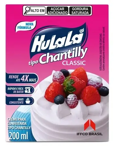 Chantilly Hulala Classic 200ml