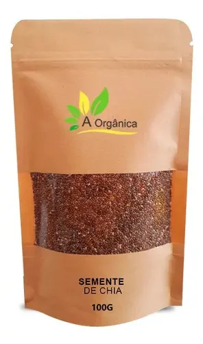 Semente De Chia 100g À Orgânica