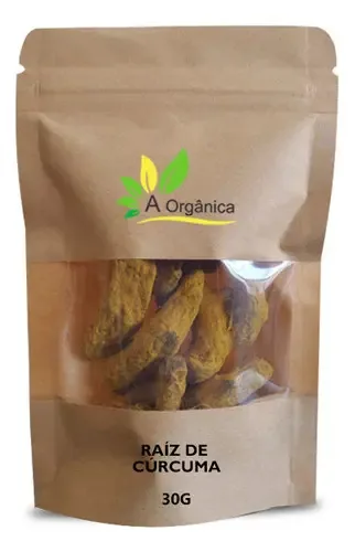 Raiz Da Cúrcuma - 30g - À Orgânica