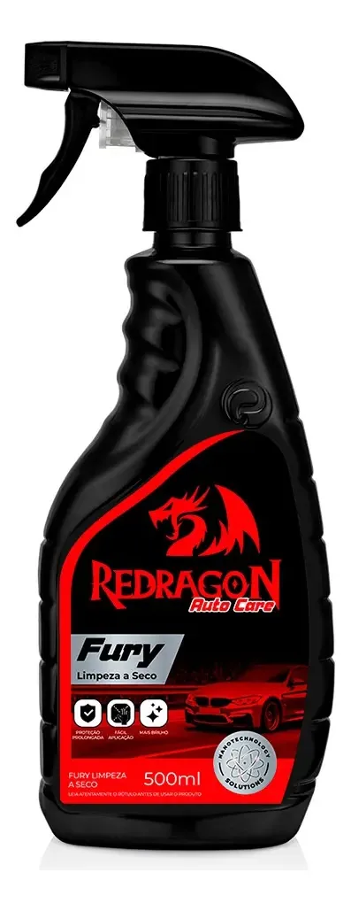 Limpeza A Seco Fury 500 Ml Redragon