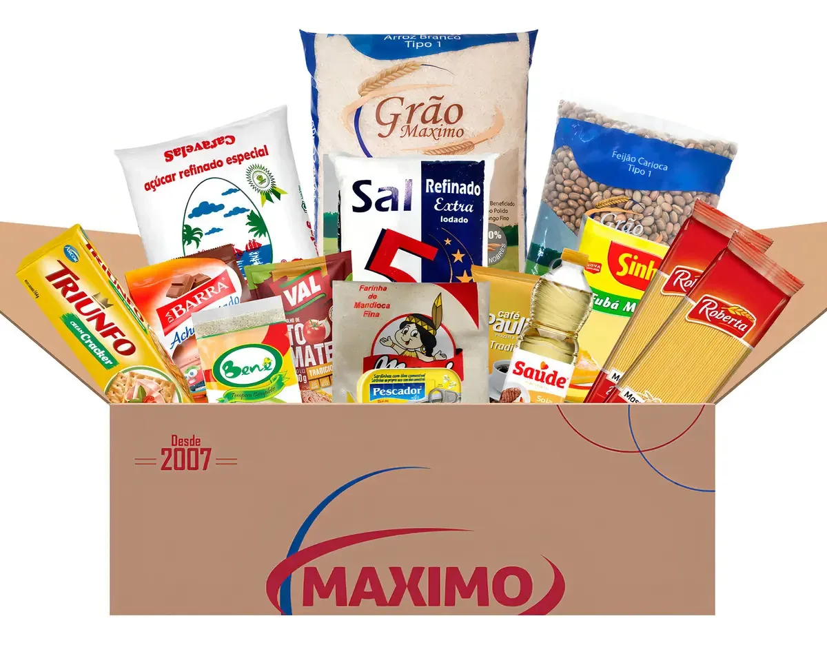 Cesta Básica 16 Itens - Econômica 2 12kg
