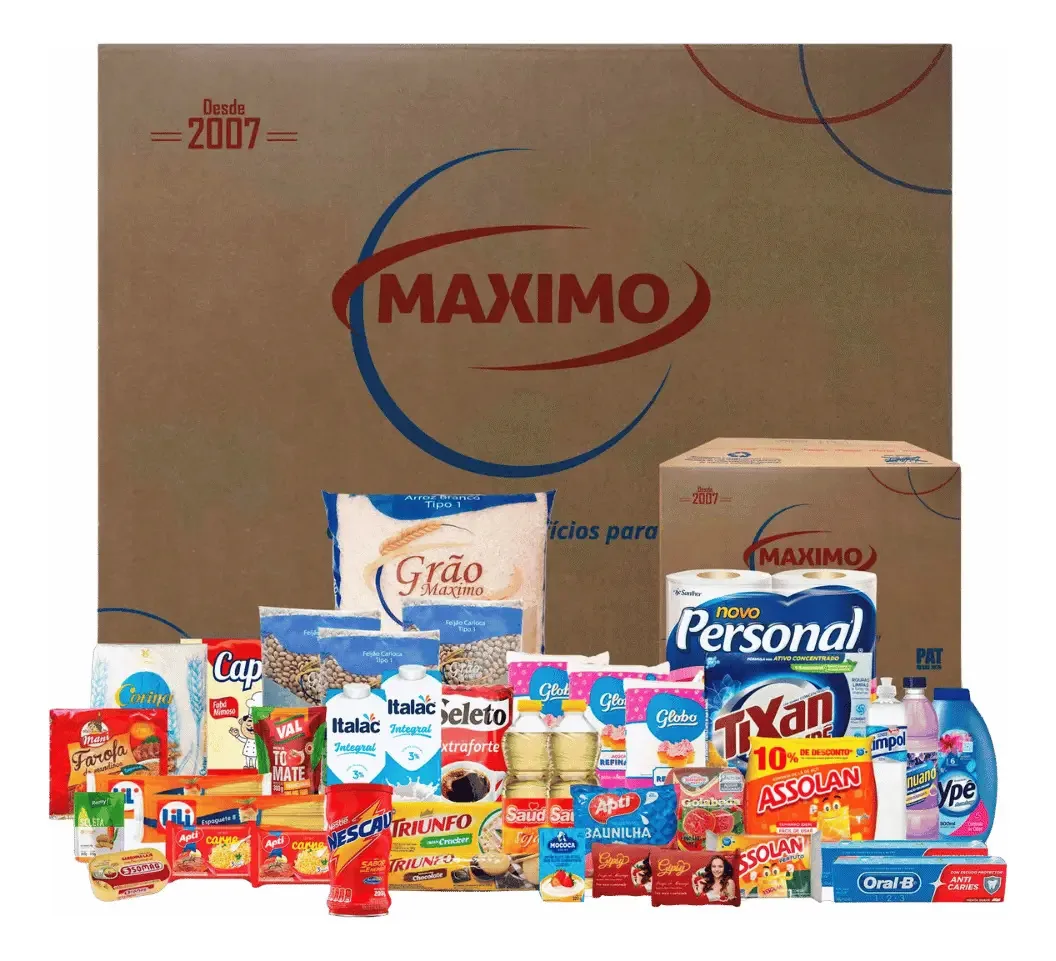 Cesta Básica 32 Itens - Higiene E Limpeza Casal I 24kg