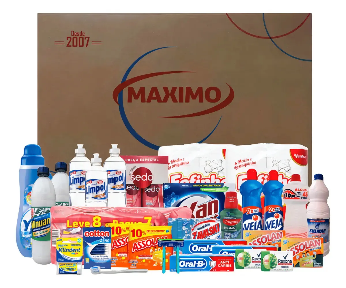Cesta Básica Higiene E Limpeza Especial 10kg