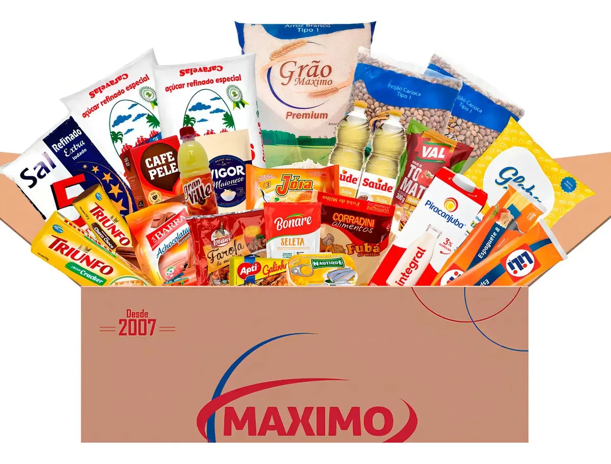 Cesta Básica 24 Itens - Completa Solteiro Plus 18kg