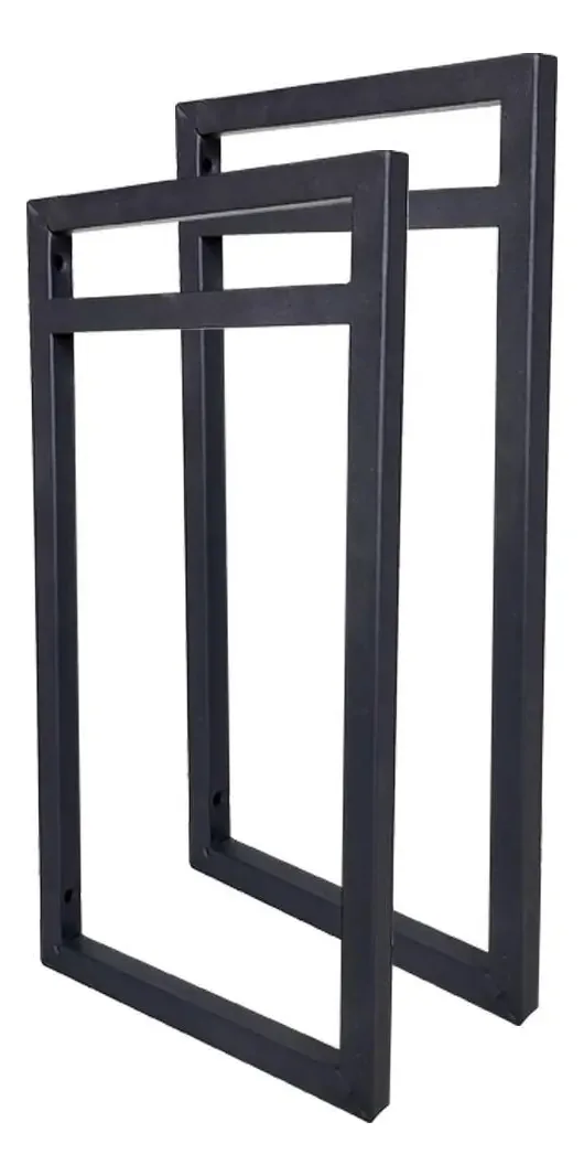 Par De Suportes Estilo Industrial Duplo Parede 15cm