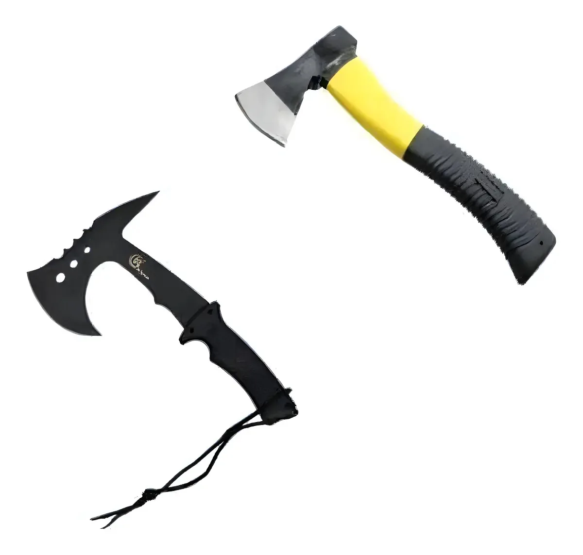 Machadinha Viking+ Sq Tática Fibra Emborrachada Aço Carbono Camping