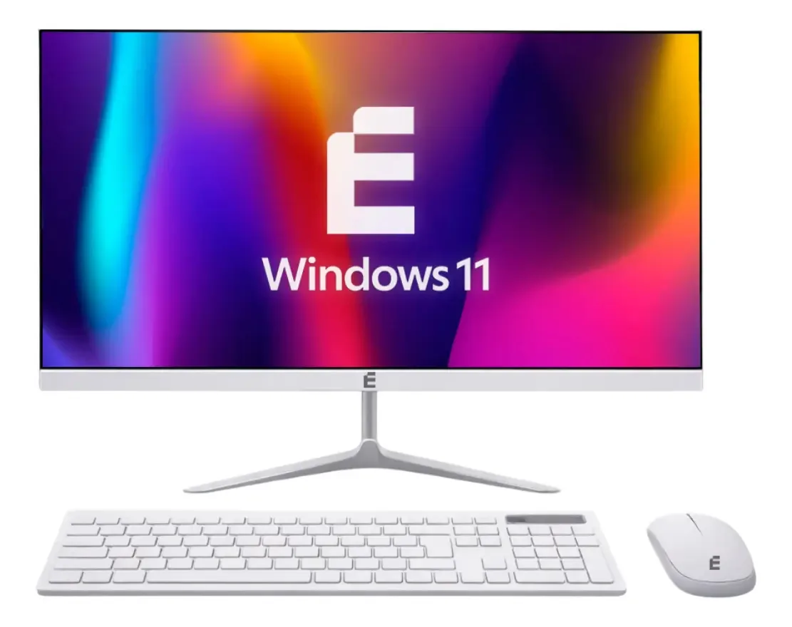 All In One Efacini Intel Core I3 8gb Ssd 240gb 21,5 Branco