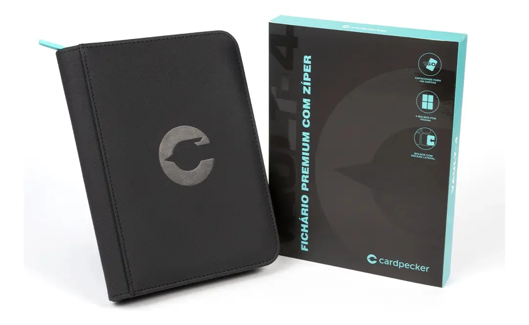 Fichário Cardpecker Vault-4 Para 160 Cartas