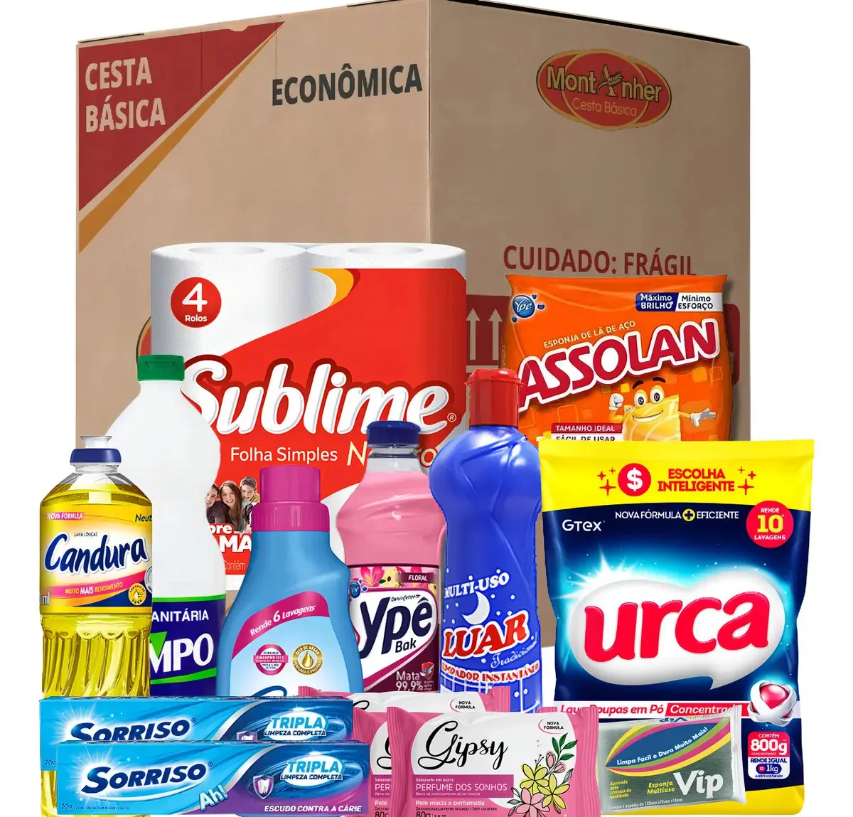 Cesta Basica Limpeza E Higiene