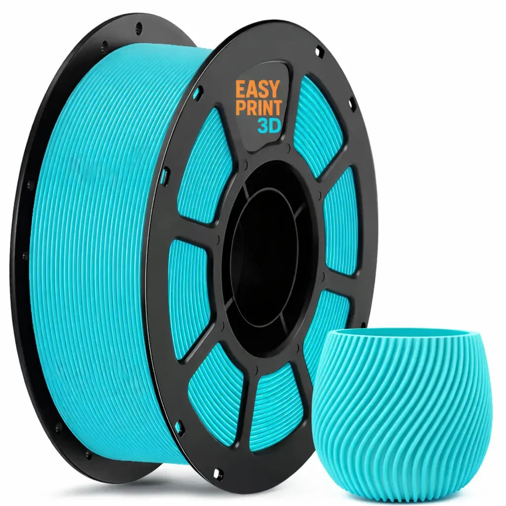 Filamento Petg Para Impressão 3d Rolo 1kg Easy Print 3d Cor Verde Menta