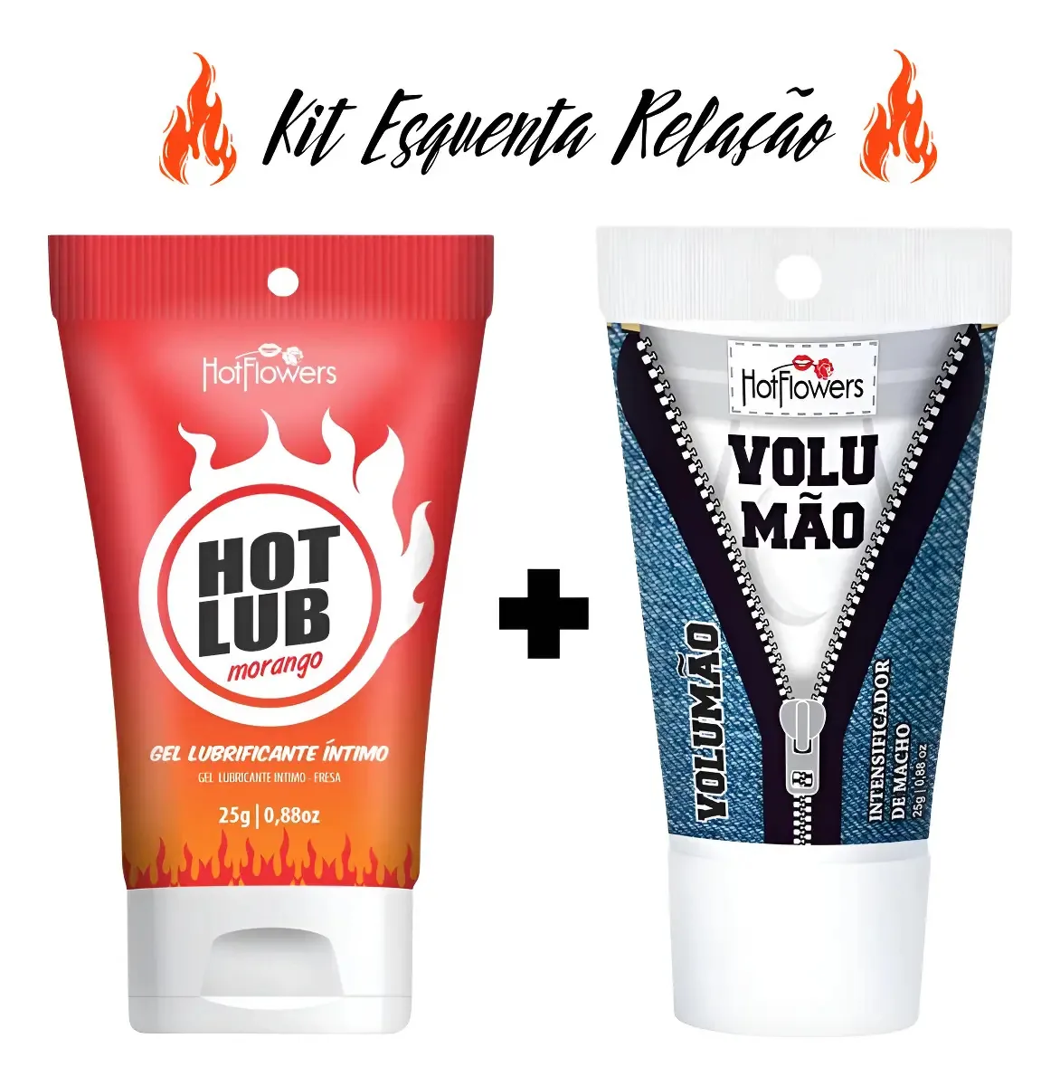 Kit Hot Lub + Volumão Hotflowers