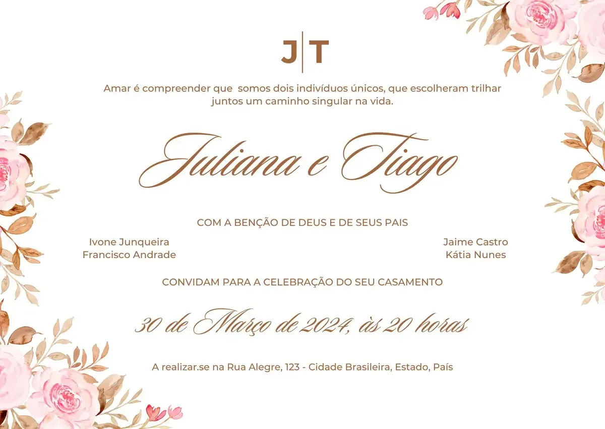 Convite De Casamento Digital Interativo