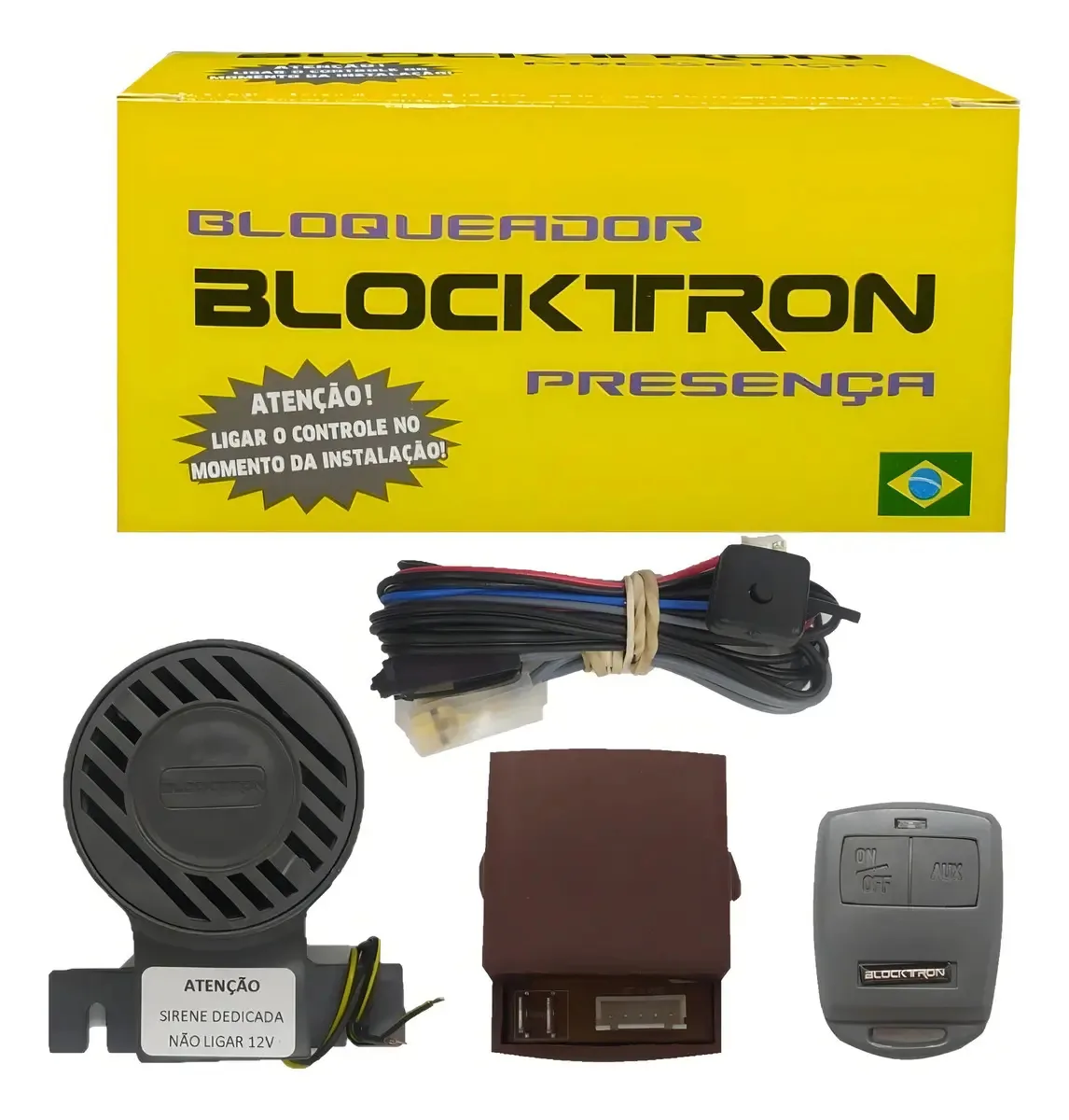 Bloqueador Automotivo Blocktron Controle Presença