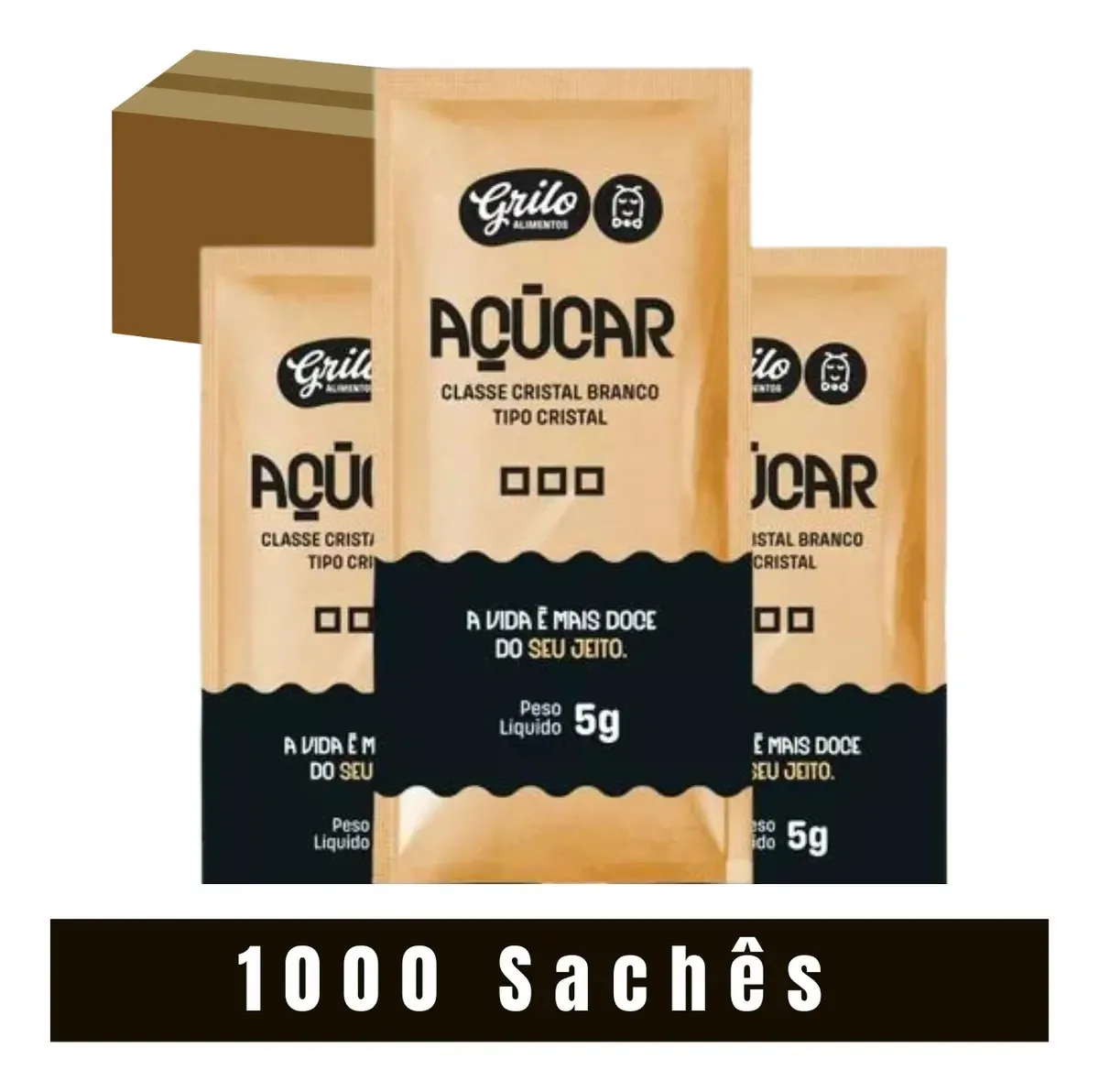 Açúcar cristal Grilo Alimentos