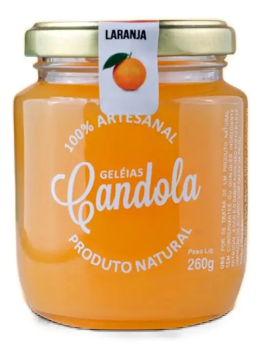 Geleia Candola 260g Laranja