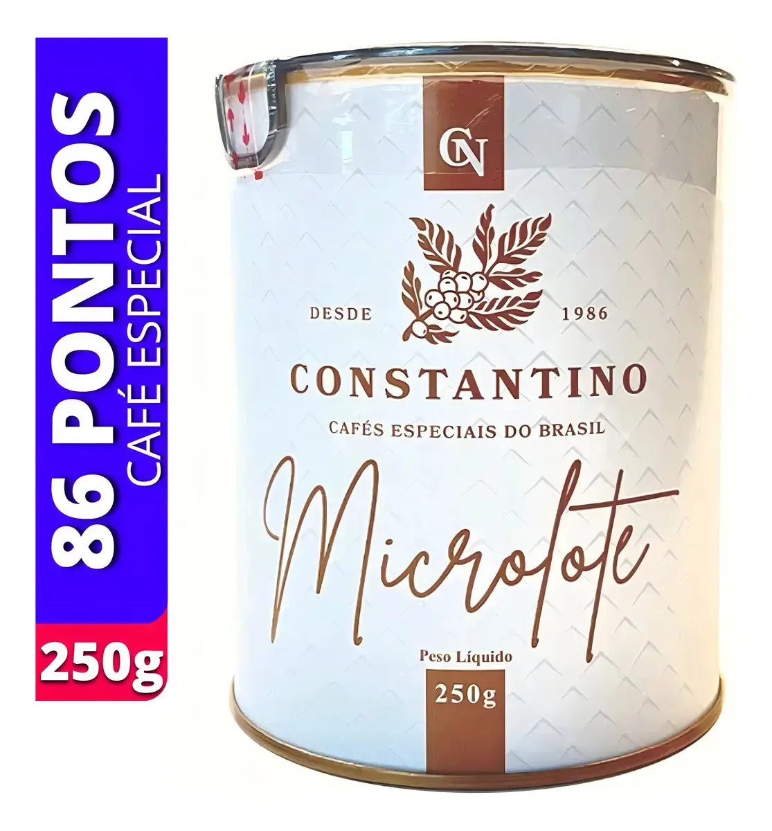 Cafe Constantino Em Graos Lt 250g Microlote