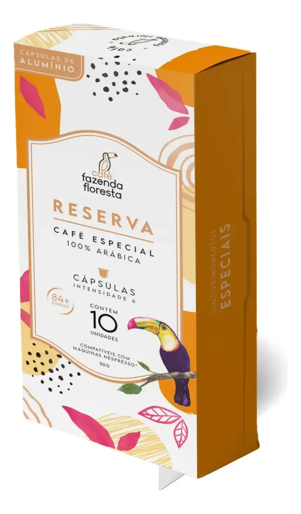Café Fazenda Floresta Especial Reserva Em Cápsulas