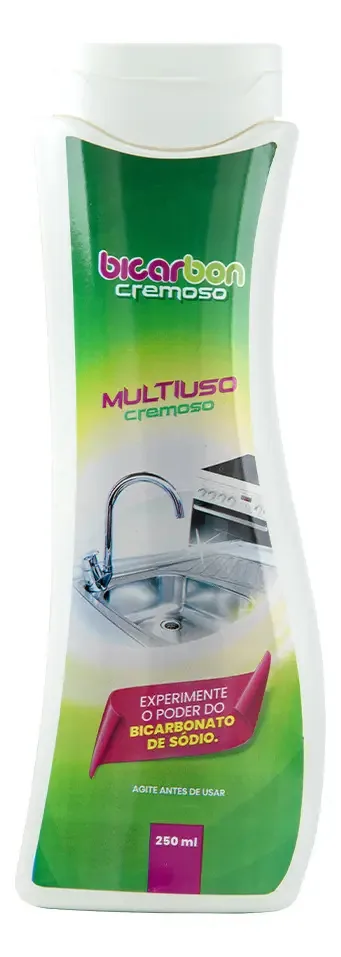 Bicarbonato De Sódio Multiuso Cremoso Bicarbon 250ml
