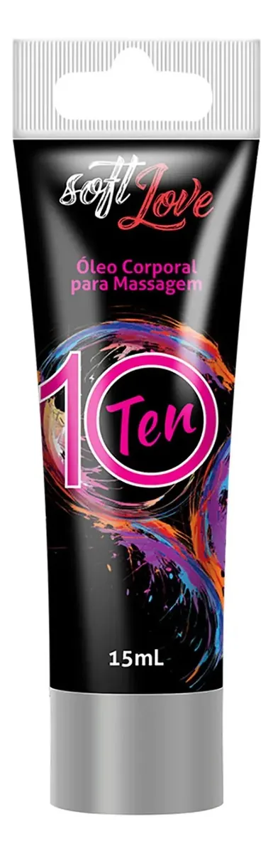 Gel Lubrificante Sexual Íntimo Ten 10 Funções 15ml